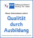 IHK Schleswig Holstein "Qualität durch Ausbildung" Zertifikat | Sleepy Yachttransporte & Spezialtransporte